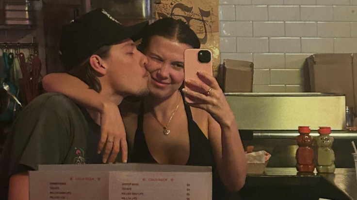 Millie Bobby Brown and Jake Bongiovi