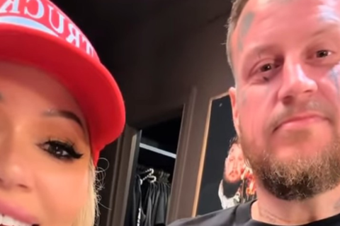 Jelly Roll and his wife Bunnie XO