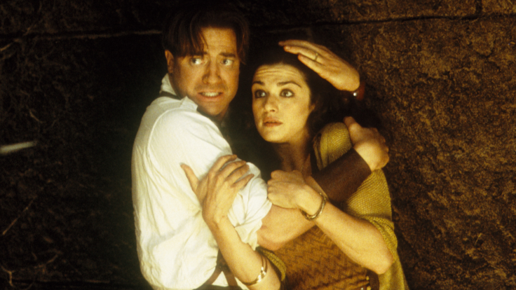 Brendan Fraser and Rachel Weisz
