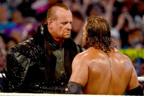 Undertaker and Triple H in WWE