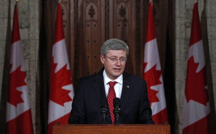 Canada's PM Stephen Harper