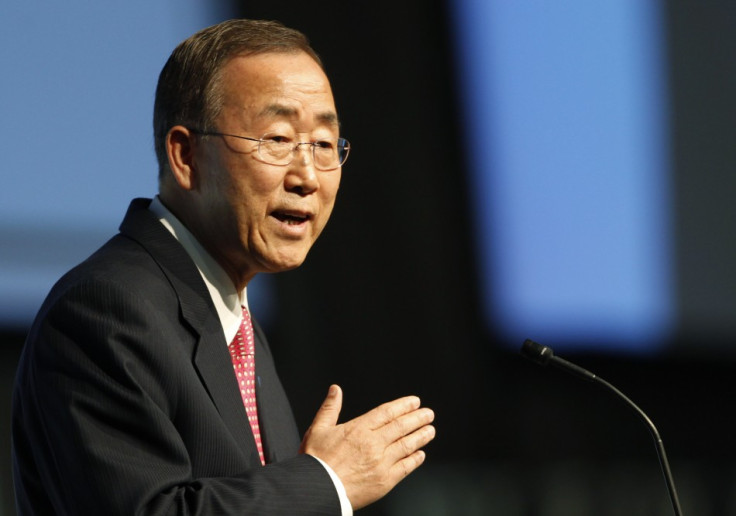 U.N. Secretary General Ban Ki-moon