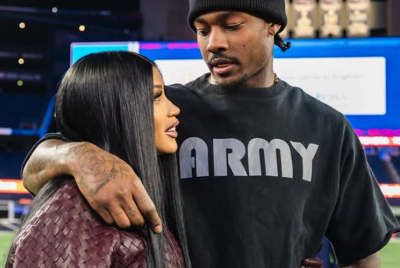 Cardi B and Stefon Diggs