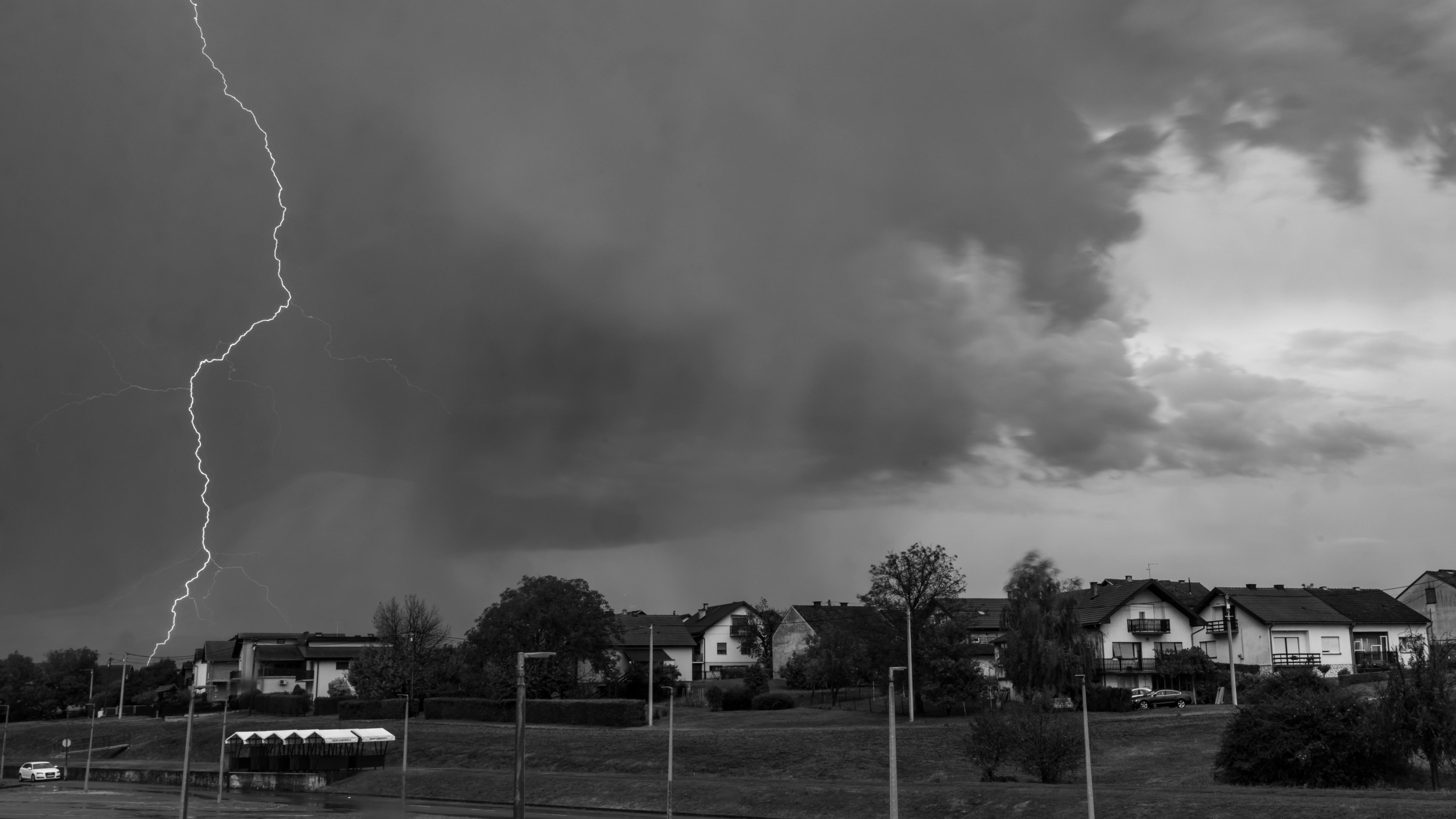 Houston Storm: Trail of Debris Left After Tornado Batters 100 Homes