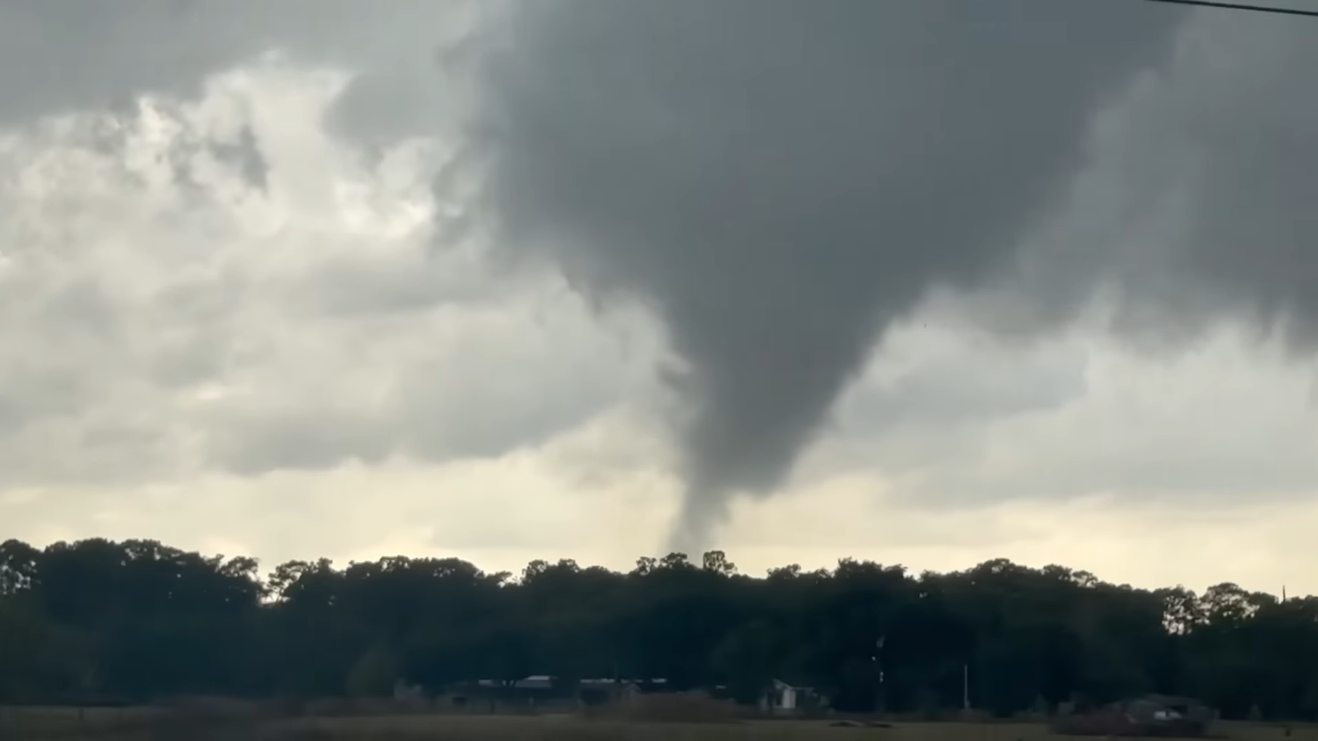 Houston Storm: Trail of Debris Left After Tornado Batters 100 Homes ...