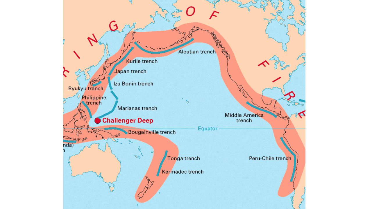 Ring Of Fire Map: Volcanoes, Earthquakes Plague The Region -- Which Countries Could Be Affected