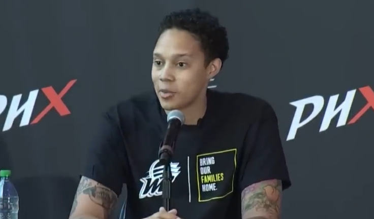 Brittney Griner resurfaces after false arrest allegations