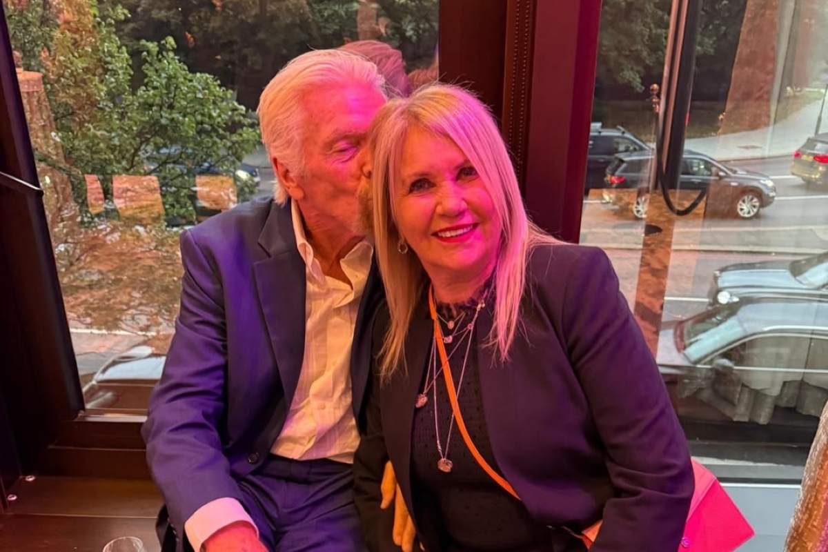 Lady Joan Templeton And Sir Richard Branson