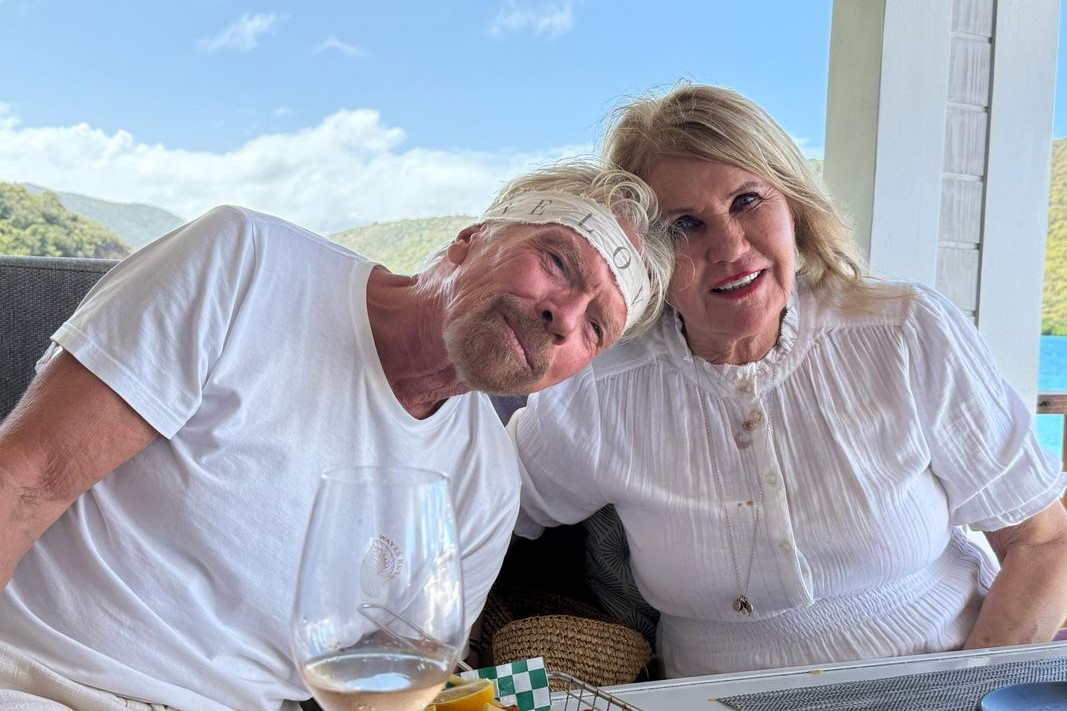 Lady Joan Templeton And Sir Richard Branson