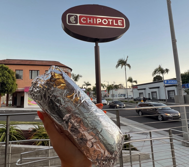 Chipotle Signage and Hand
