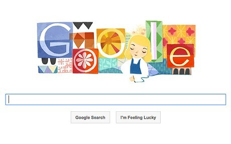 Google's Tribute to Mary Blair