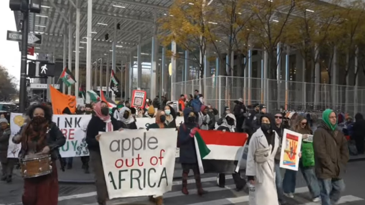 Palestine protesters