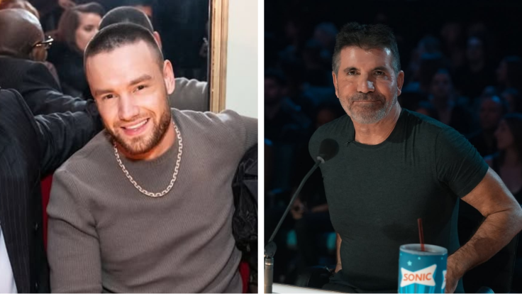 Liam Payne and Simon Cowell