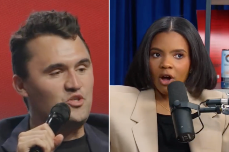 Charlie Kirk and Candace Owens