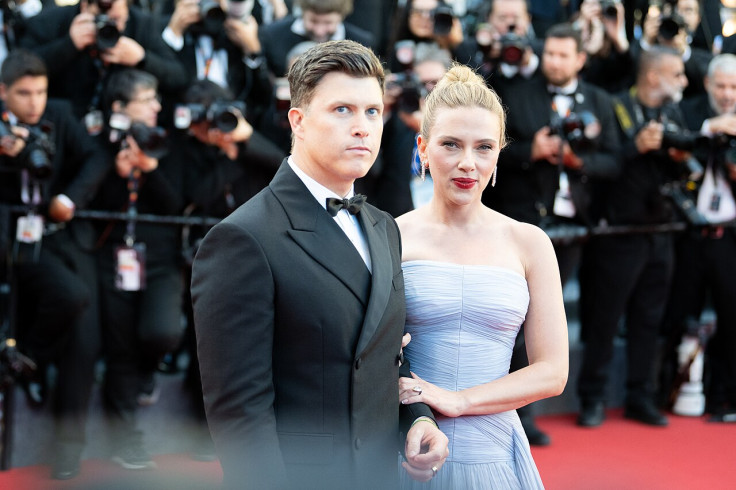 Scarlett Johansson and Colin Jost