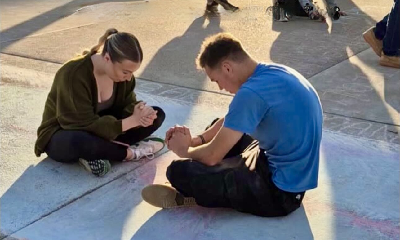 Colorado College Student Spat on Drawing Bible Verses: Activists Alter Messages to 'God Loves Trans People'