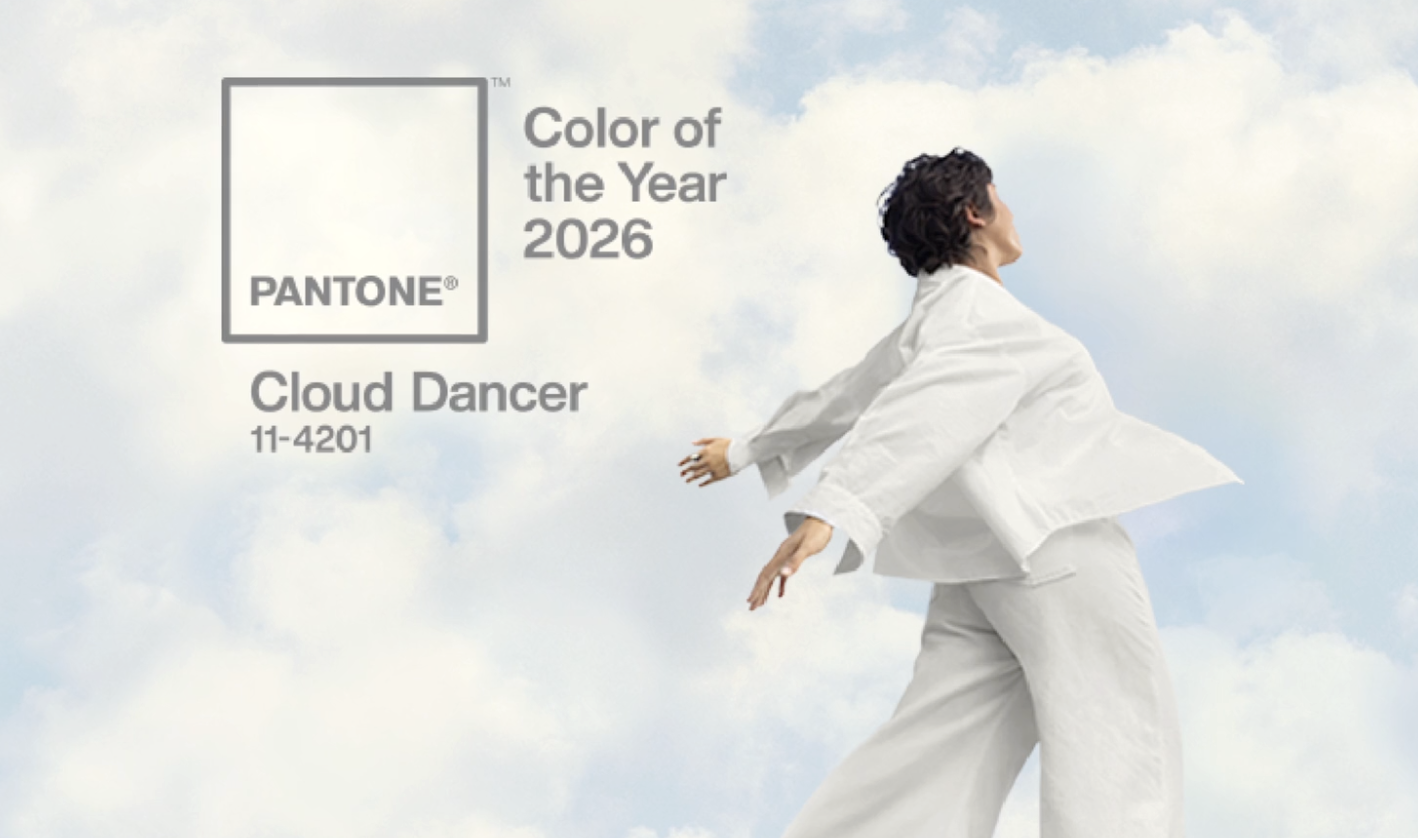Cloud Dancer Is The New Black Pantone s 2026 Colour Of The Year Set To Cloud Dancer Is The New Black Pantone s 2026 Colour Of The Year Set To