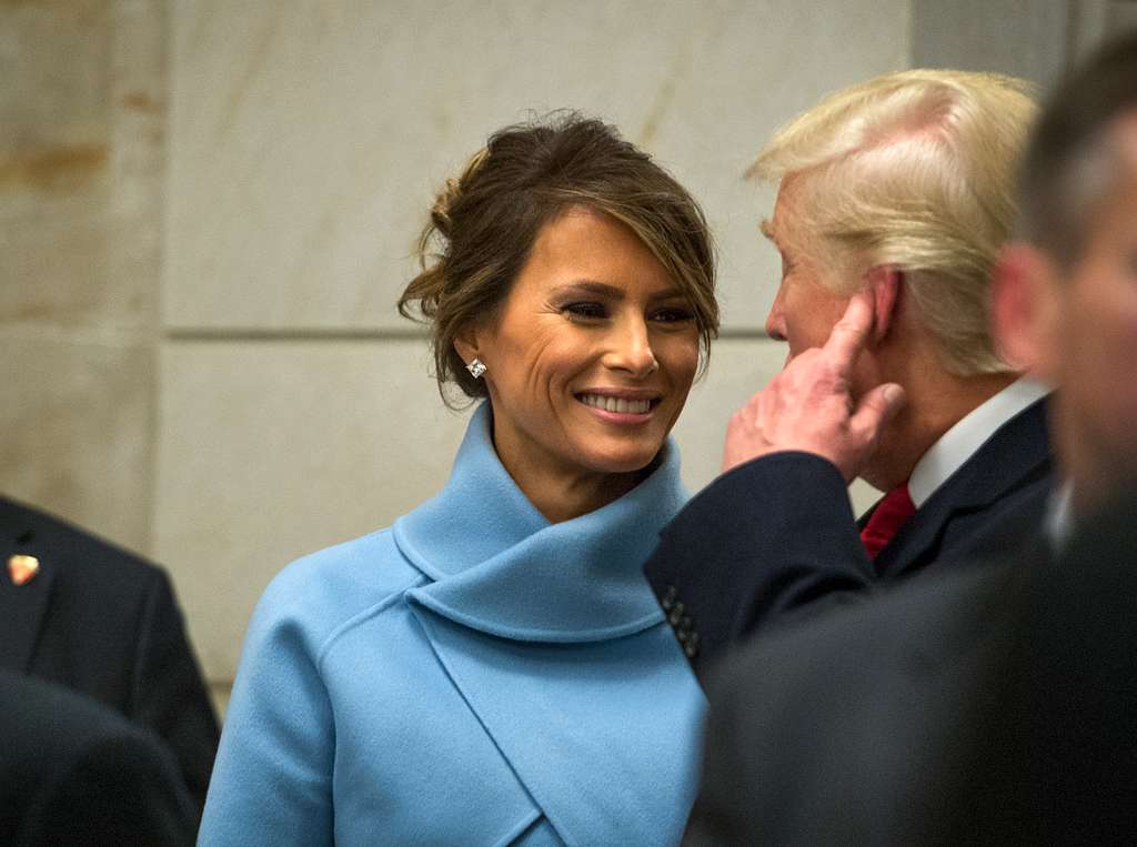 Melania Trump's Frosty 'Anybody Else?' Moment Silences Donald On Christmas Eve