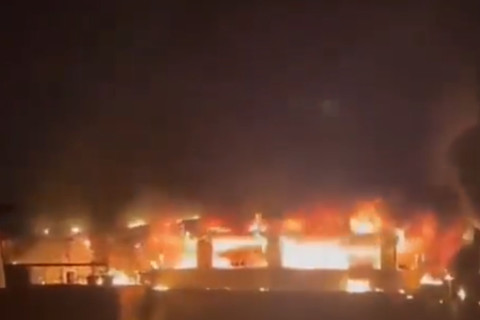 Fire in Goa night club