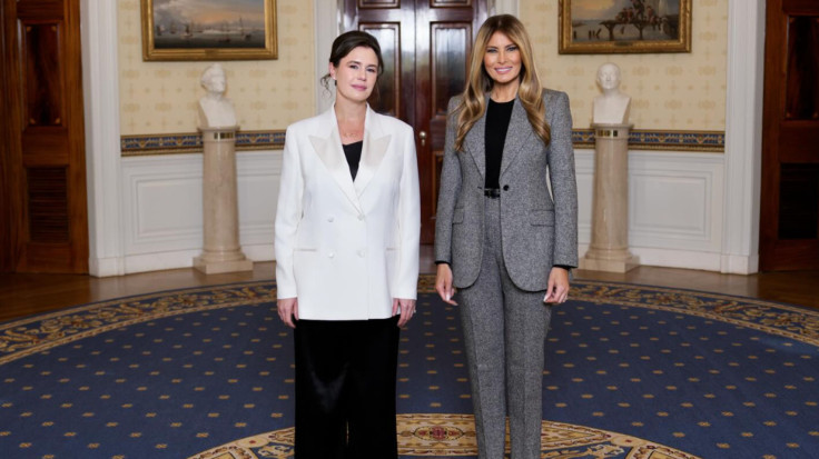 Alexandra Gucci and First Lady Melania Trump