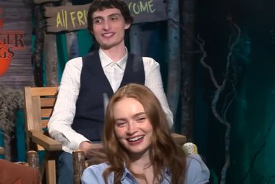 SADIE SINK AND FINN WOLFHARD