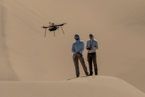 NASA on Martian Terrain