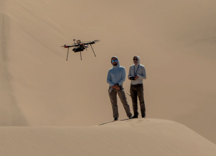 NASA on Martian Terrain