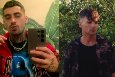 Zayn Malik and Louis Tomlinson