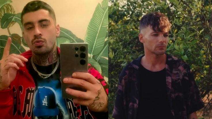 Zayn Malik and Louis Tomlinson