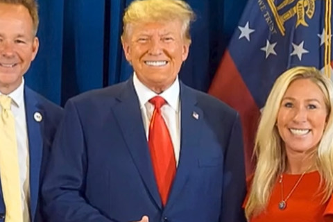 Brian Glenn, Donald Trump, and Marjorie Taylor Greene