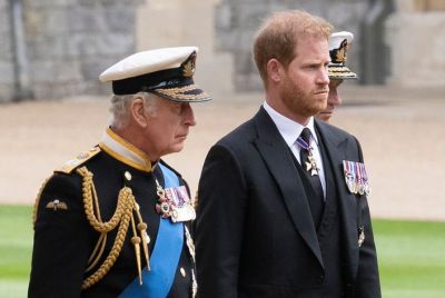 King Charles and Prince Harry
