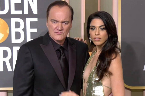 Quentin Tarantino and Daniella Pick