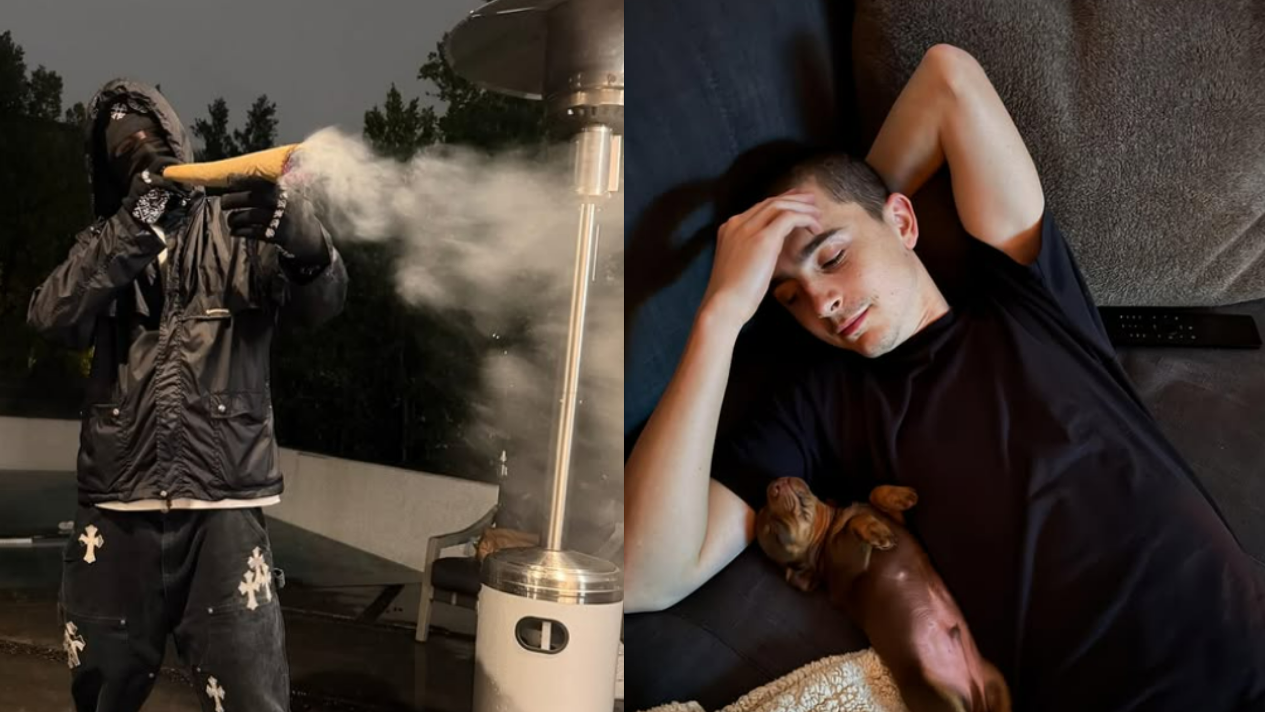 Esdeekid and Timothee Chalamet