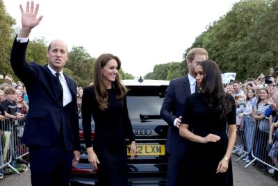 Prince William, Kate Middleton, Prince Harry and Meghan Markle