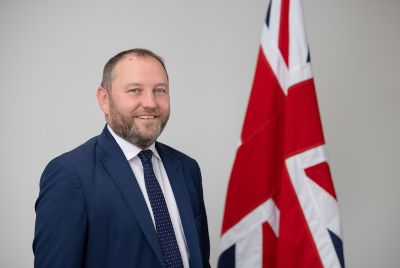 Portrait of Minister Ian Murray Picture by Alecsandra Dragoi DIST