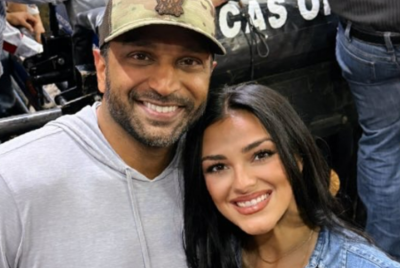 Kash Patel and Alexis Wilkins