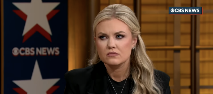 Erika Kirk During an Interview at CBS