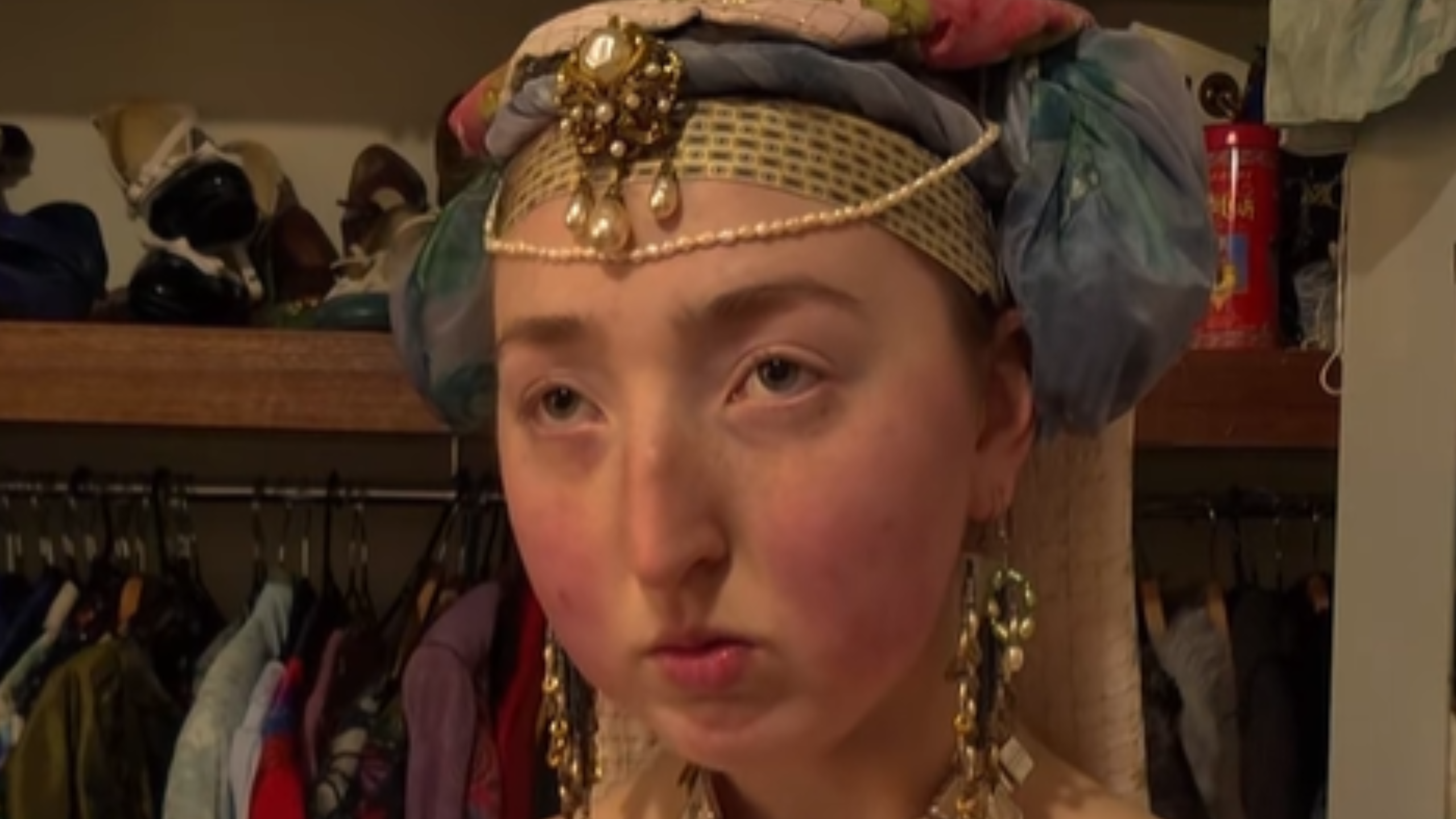 Renaissance beauty woman