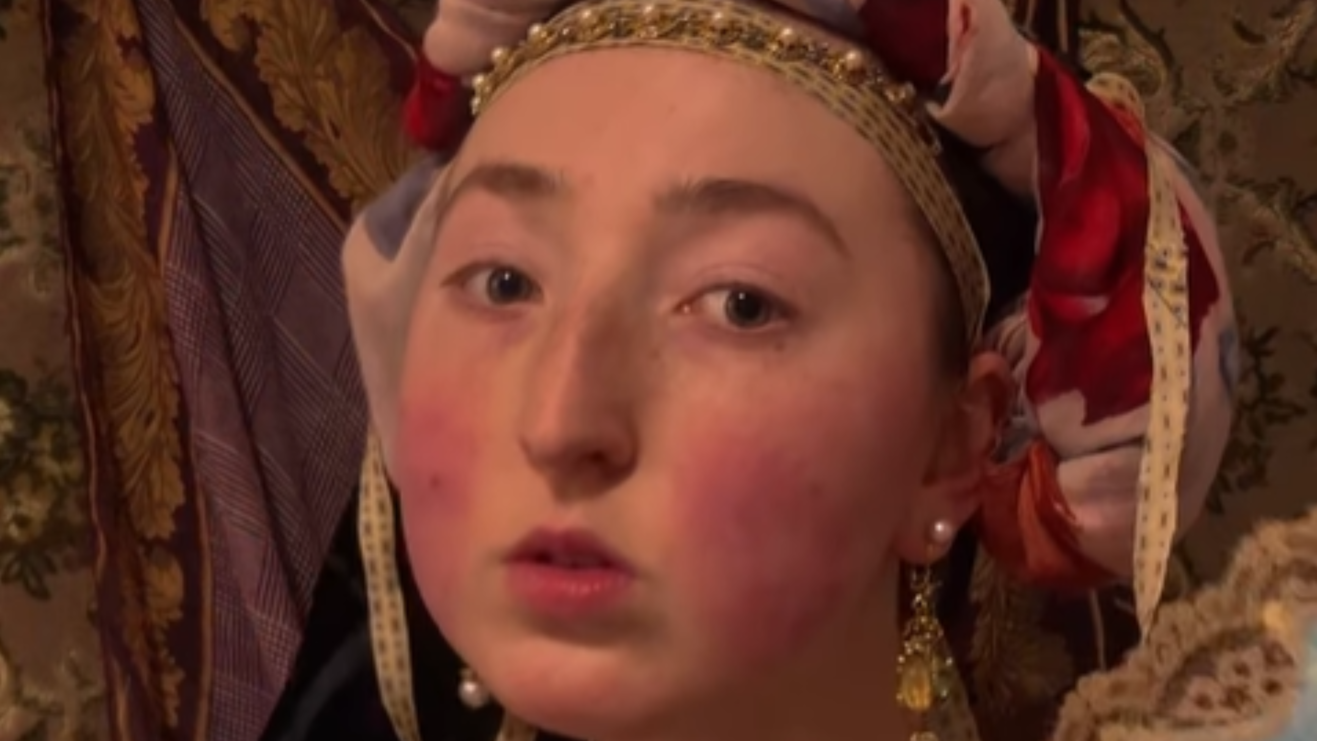 Renaissance beauty woman