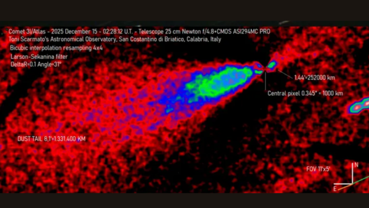 3I/ATLAS in Christmas