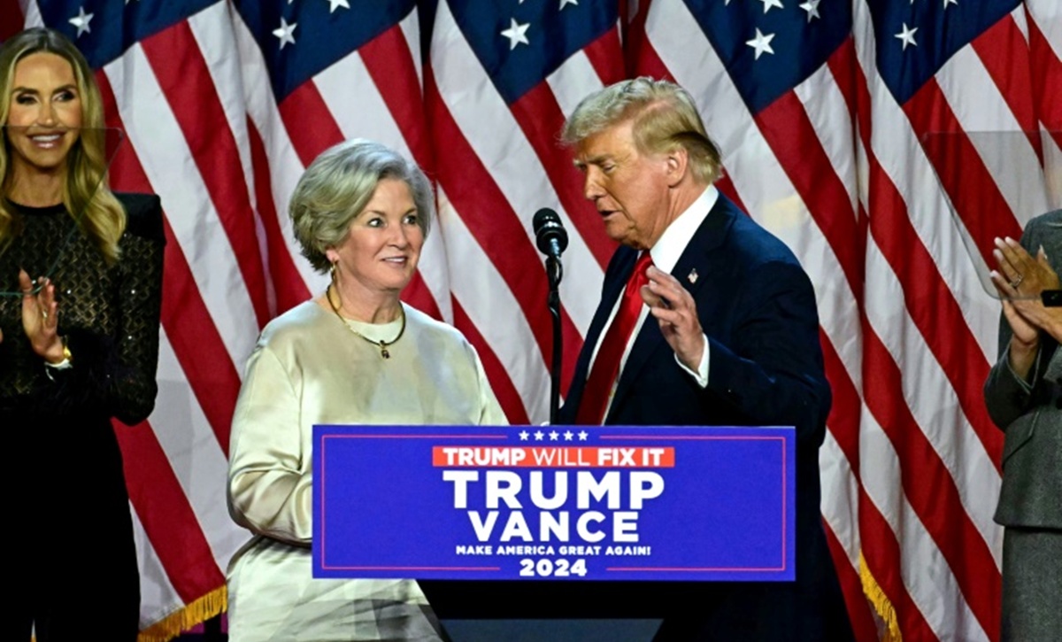 Susie Wiles and Donald Trump