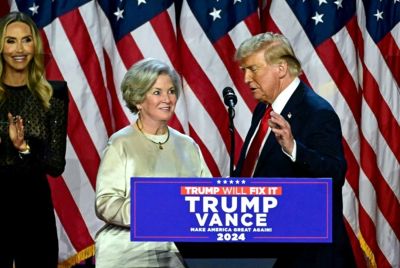 Susie Wiles and Donald Trump