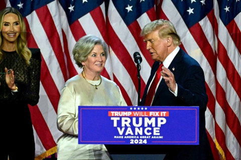 Susie Wiles and Donald Trump