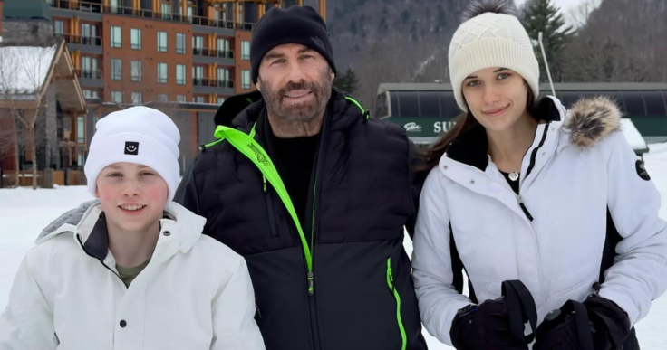 Ben Travolta with family
