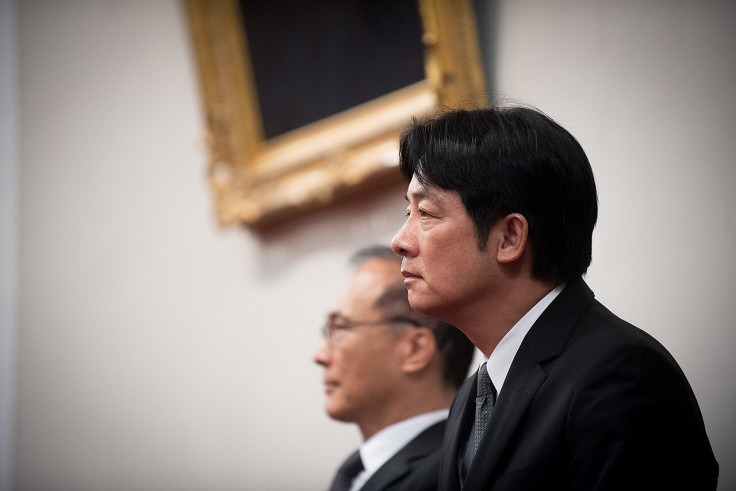 Lai Ching-te in Presidential Office Building, Taiwan