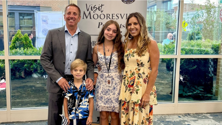 Greg Biffle's wife and children