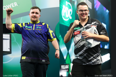 Luke Littler and Gian van Veen