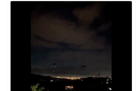 Screenshot of a video posted by Donald Trump