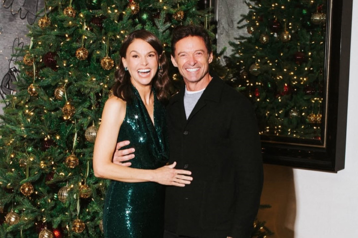 Sutton Foster and Hugh Jackman