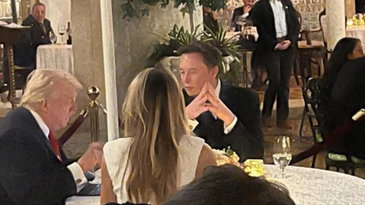Elon Musk, Donald Trump, and Melania Trump